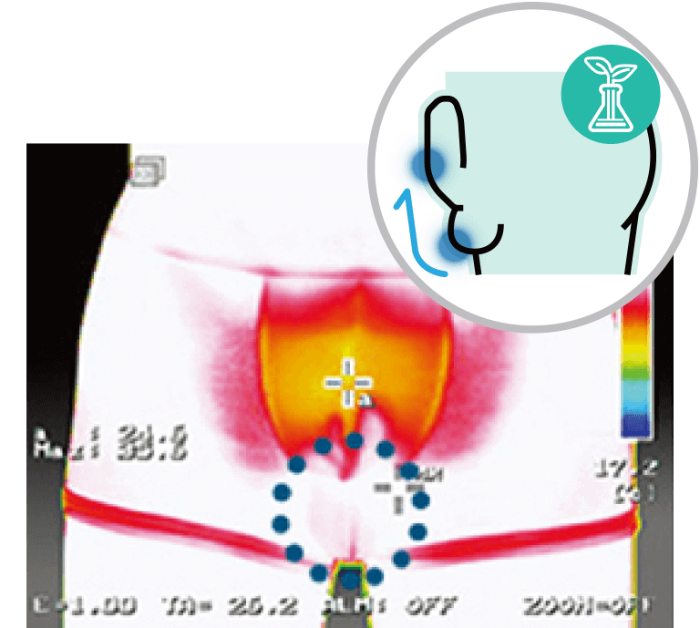 3D分離 技術証明（気化熱実験)